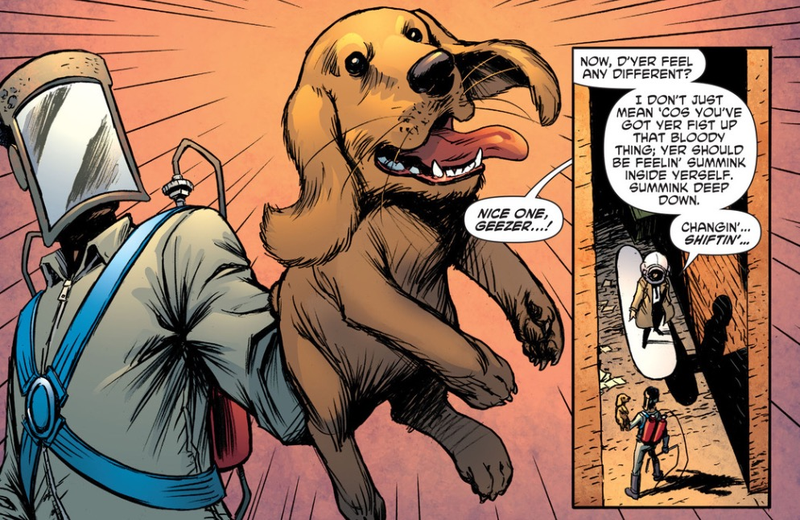 Illustration for article titled Ennis and Constantine reunite to poke fun at DC in Sixpack And Dogwelder #2